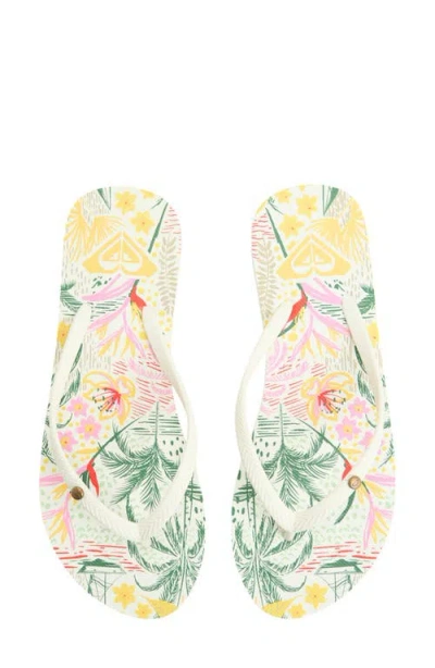 Roxy Bermuda Flip Flop In Multi