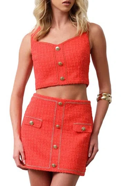 Walter Baker Kendall Top In Red