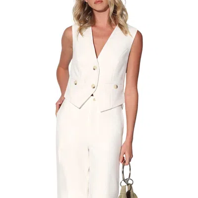 Walter Baker Philipa Vest In White
