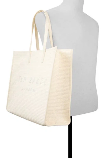 Ted Baker Palmer Tote In White