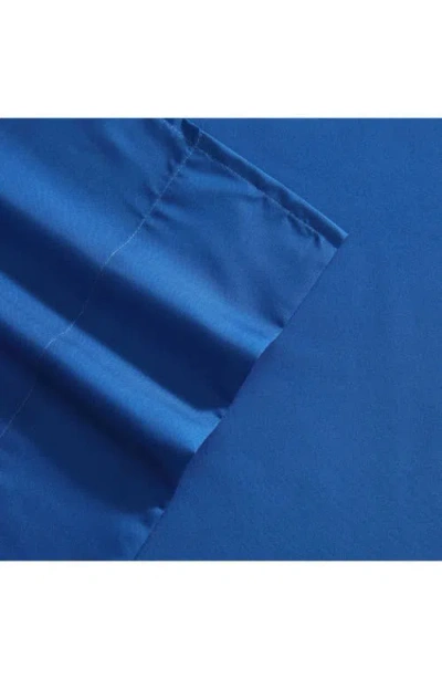 Eddie Bauer Highland Chill Solid Temperature Regulating Microfiber 4-pc. Sheet Set, Queen In Blue