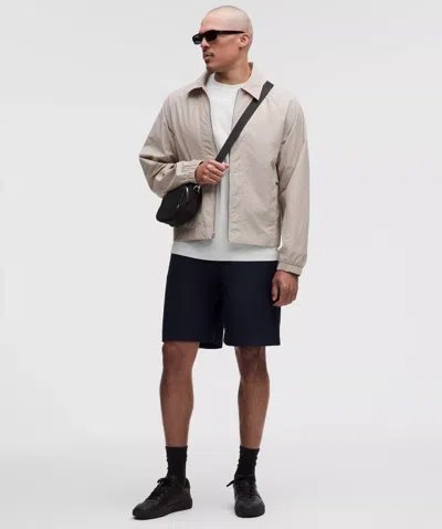 Lululemon Cotton-blend Collared Jacket