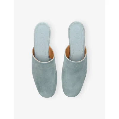 Aeyde Rega Mule In Blue