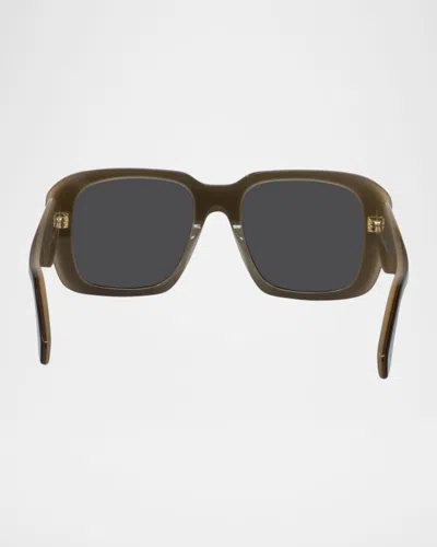 Loewe Square Frame Sunglasses In Black