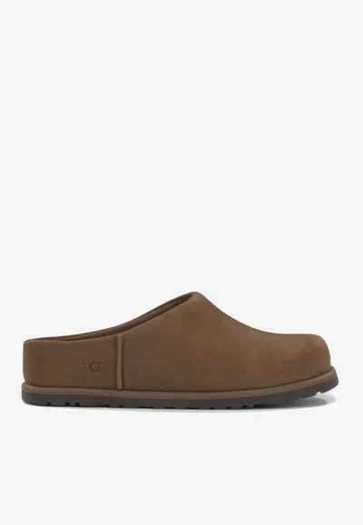 Ugg Otzo Waterproof Leather Clogs In Brown