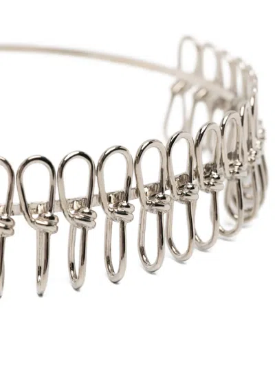 Annelise Michelson Wire Headband In Silver