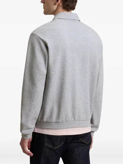 Woolrich Zip Sweatshirt In Blue