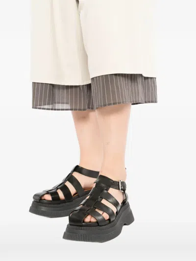 Y's Layered Pinstripe-pattern Shorts In Multi