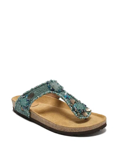 Maliparmi Beaded Sandals In Multi
