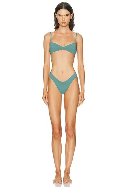 Haight Leila Bikini Bottom In Blue