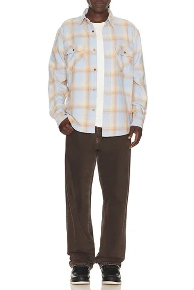 Austin Post Frontier Work Shirt In Neutral