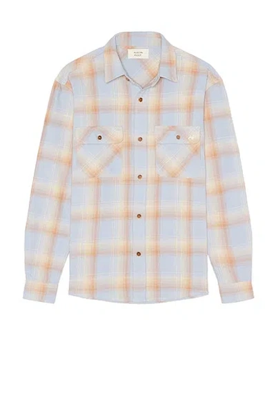 Austin Post Frontier Work Shirt In Neutral
