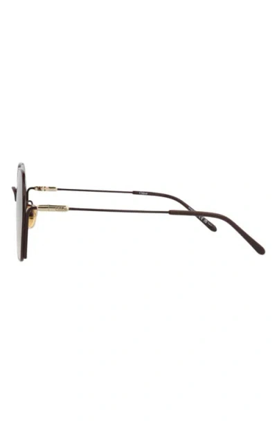 Chloé 59mm Rectangular Gradient Sunglasses In Multi