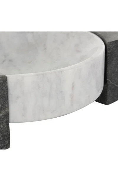 Uma Marble Tray In Gray