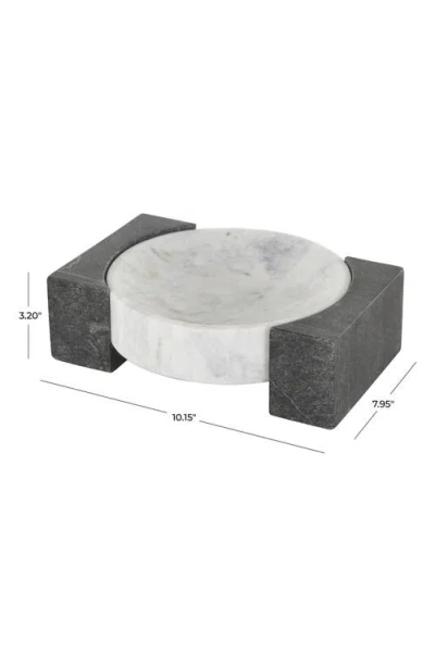Uma Marble Tray In Gray