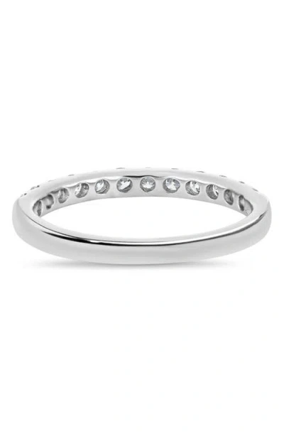 Bony Levy Audrey Diamond Stacking Ring In Silver
