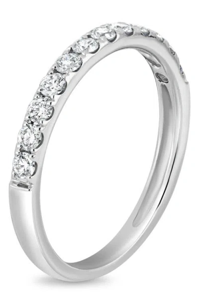 Bony Levy Audrey Diamond Stacking Ring In Silver