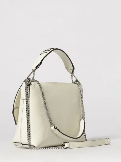 Lancel Ninon Grained Leather Bag In Sand