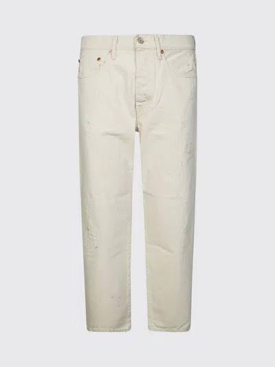 Cycle Legend Regular 90s Fit Distressed Jeans In White