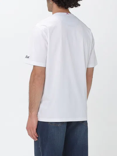 Mc2 Saint Barth Blanche Patch-pocket T-shirt In White
