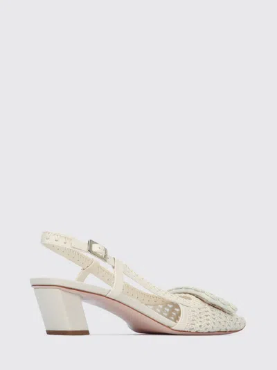 Roger Vivier Belle Vivier 45 Braided Metallic Leather Slingback Pumps In Multi