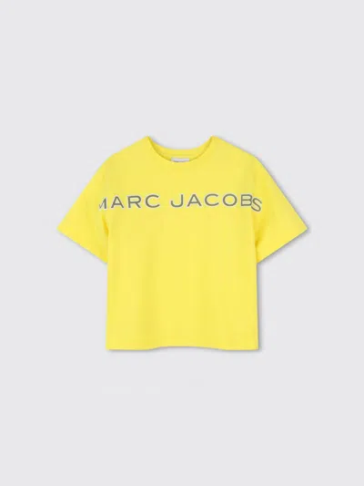 Marc Jacobs Logo-print T-shirt In Yellow