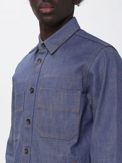 A.p.c. Blue Noah Denim Jacket In Blue