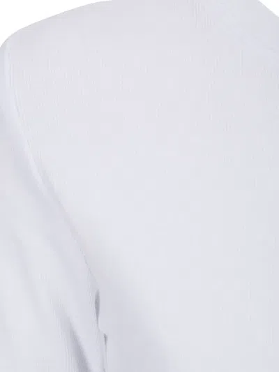 Samsoe & Samsoe Alexa Long-sleeved Top In White