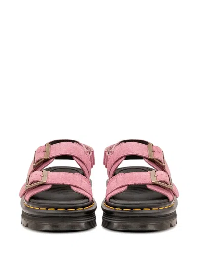 Dr. Martens Woman Sandals Antique Rose Size 6 Leather In Pink