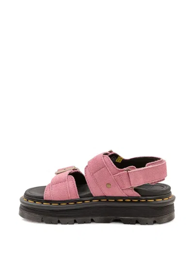 Dr. Martens Woman Sandals Antique Rose Size 6 Leather In Pink