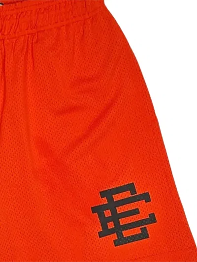 Eric Emanuel Ee Basic Mesh Shorts In Orange