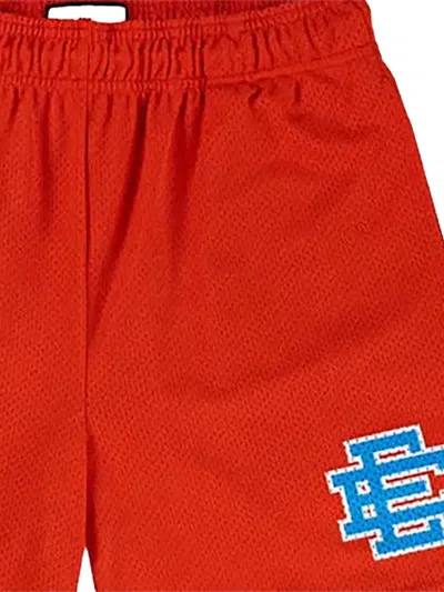 EE BASIC LOGO-PRINT SHORTS