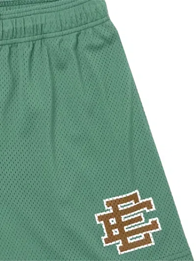 Eric Emanuel Ee Basic Logo-print Shorts In Green