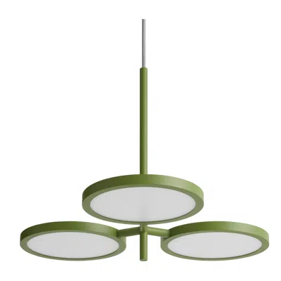 Blu Dot Shine On Large Pendant Light In Green