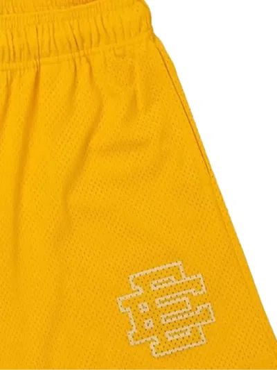 Eric Emanuel Ee Basic Logo-print Mesh Shorts In Animal Print