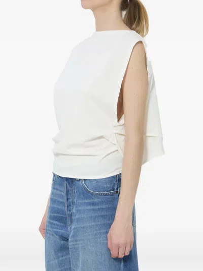Jacquemus Moisson Open-back Top In White