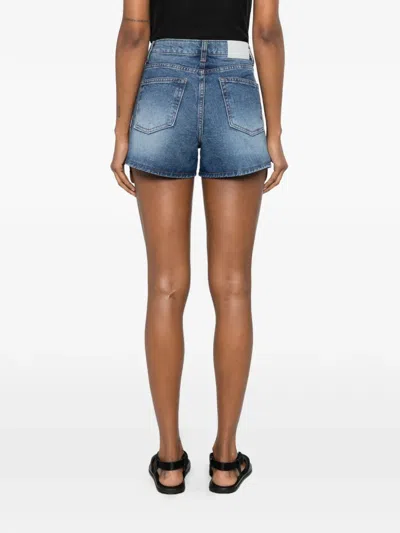 Dunst Denim Mini Shorts In Blue