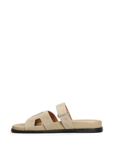 Bibi Lou Mindy Touch-strap Sandals In Neutral