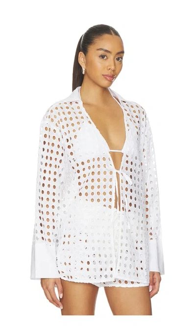 Solid & Striped The Jaclyn Tunic In White