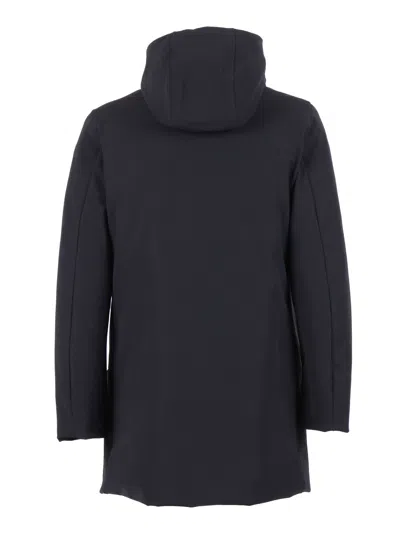 Rrd Two-way Zip Down Jacket In Blue