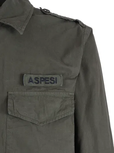 Aspesi Camicia Uomo In Gray