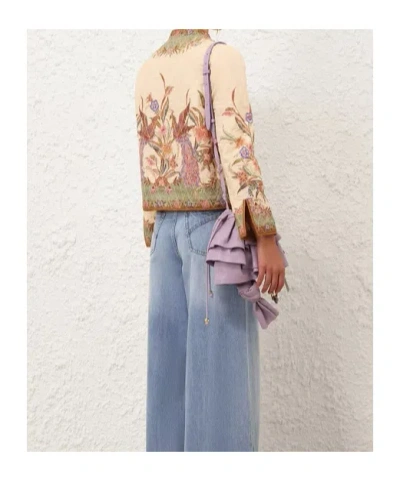 Zimmermann Indra Bomber Jacket In Multi