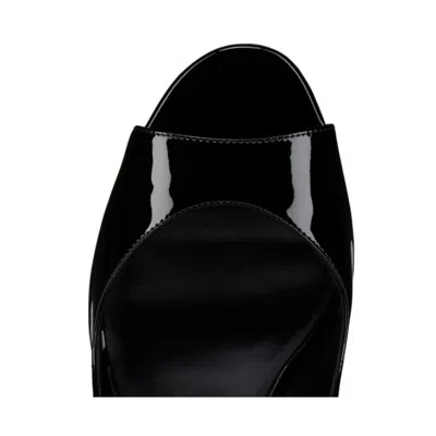 Christian Louboutin Sofia Z 110 Slingback Sandals In Patent Leather In Black
