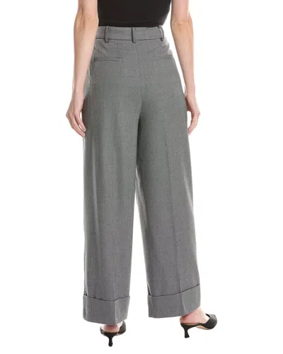 Kenneth Cole Cuffed Pant In Gray
