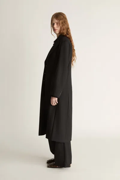 Lee Mathews Mortimer Coat In Black