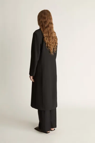 Lee Mathews Mortimer Coat In Black