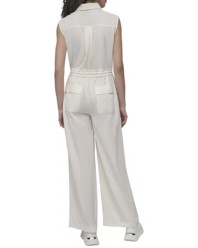 Dkny Jumpsuit In White