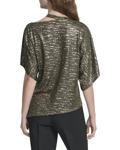 Dkny Asymmetrical Top In Multi