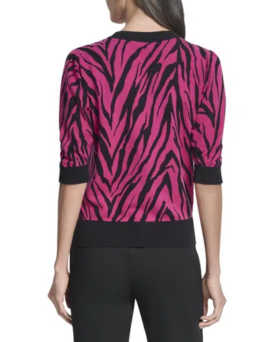 Dkny Sweater Top In Multi