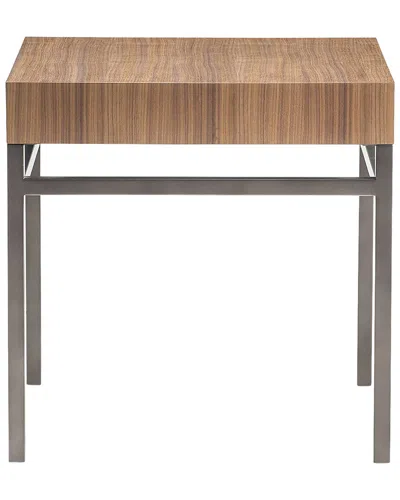 Bernhardt Collins Side Table In Brown